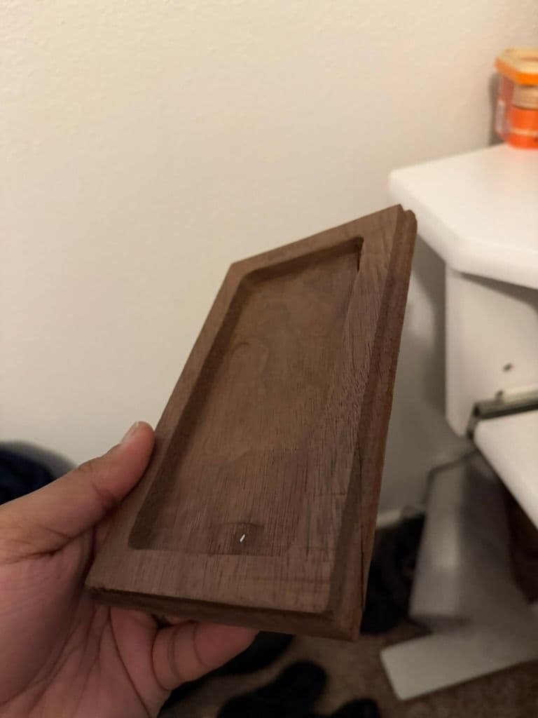 Peruvian Walnut Jewelry Tray