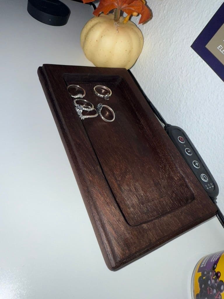 Peruvian Walnut Jewelry Tray